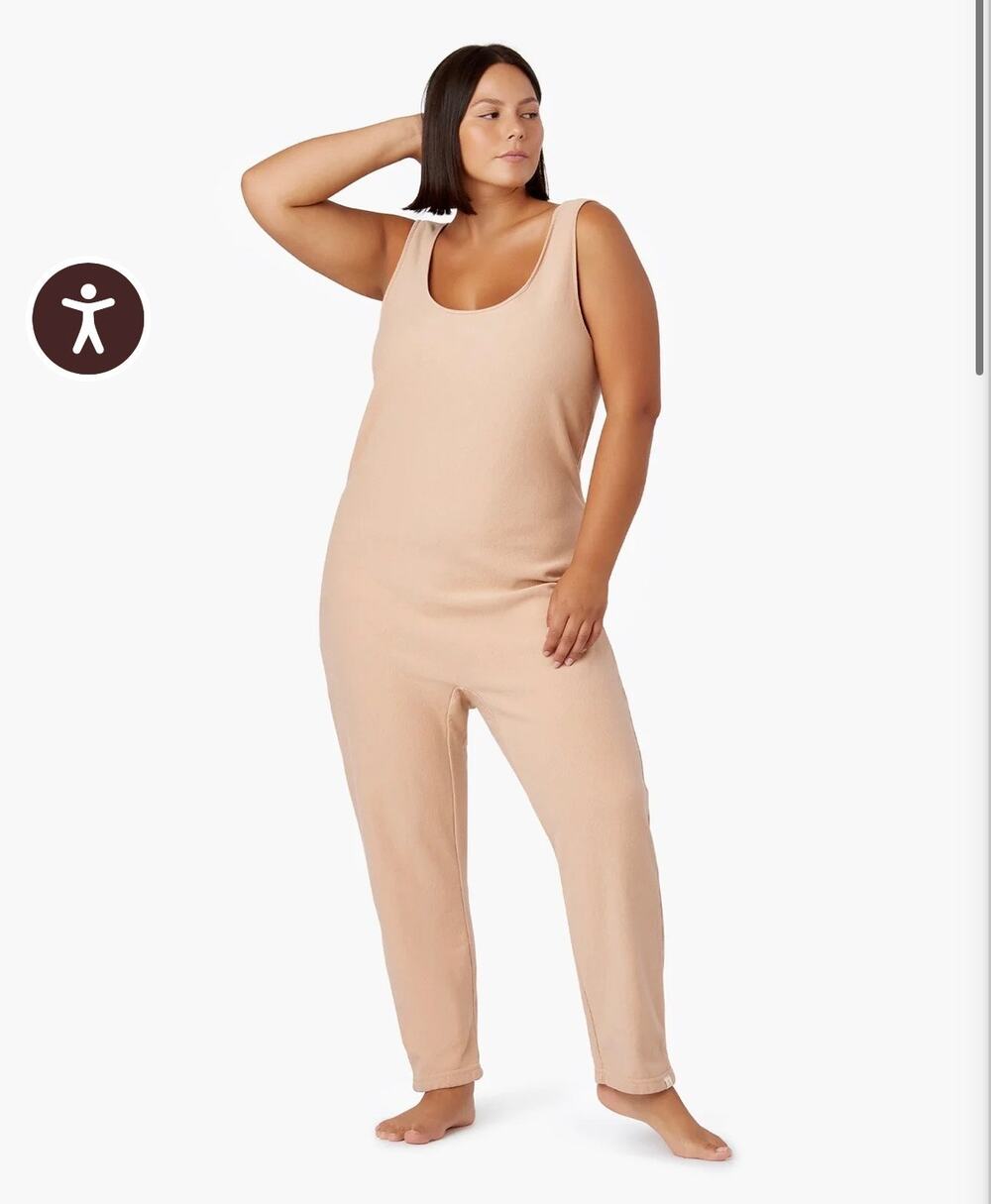 TKEES Playsuit in Bisque Size Large